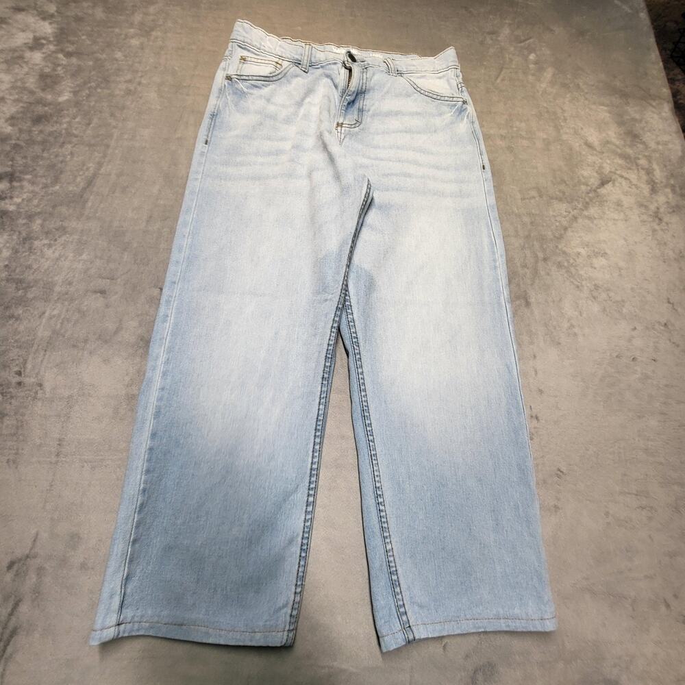 Wrangler Jeans Boys 14 Husky‎ Blue Relaxed Straight Adjustable Waist
